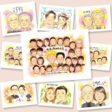 贈り物 似顔絵 米寿祝い ギフト 手描き 名入れ プレゼント 米寿 88歳 誕生日 長寿 長寿祝い 大人数 家族 両親 お母さん お父さん 名入れ 下書き確認 修正無料 かわいい 似てる そっくり サプライズ 88歳 長寿 思い出 初任給 イラスト 快気祝い メモリアルギフト 贈答品 ホワイトデー バレンタインデー 引っ越し 応援 披露宴 傘寿祝い 感動 喜寿祝い