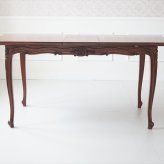 ダイニング家具 アンティーク家具調 ダイニングテーブル 伸長式 リプロダクション オーク ドローリーフテーブル アンティーク家具 折りたたみ 英国スタイル 食卓テーブル