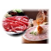 三田屋総本家 三田屋ハム&神戸ビーフセット (HNK-15) [お中元][お歳暮] ※送料無料(北海道・沖縄・離島への配送不可)