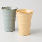 お湯割＆水割カップ　ペア 陶器 美濃焼 やきものの里から、暮らしを贈ります。　ギフト 食器 セット テーブルウェア