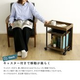 ワークアシストワゴン ヴィンテージ調 調節可能 サイドワゴン デスクワゴン キャスター付きワゴン 収納家具 サイドデスク デスクサイド収納 キャスター付き収納 デスク横収納 移動式収納 コンパクト リビング リビング収納 デスク収納 ワゴン収納 新生活