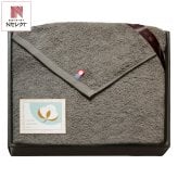 今治 ミニバスタオル1P グレー タオル 今治産 綿100％ 日本製タオル【北海道・沖縄県・離島 配送不可】