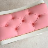 ダイニング家具 椅子 イス 木製 チェア スツール Ｓ ダイニングチェア リビングチェア コンパクトチェア アンティーク ヴィンテージ マホガニー材 オイルフィニッシュ 家具 インテリア 通販 配送無料 アイボリー