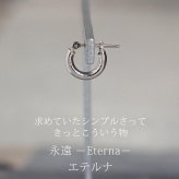【ジュエリーの町 山梨甲府製】プラチナ フープピアス 細い 小さい PT900 幅2mm×直径10mm アレルギー対応  日本製 品質保証書 おすすめ 片耳 1個 かわいい