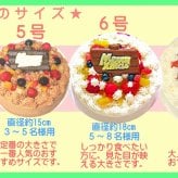 クリスマス生クリームケーキ【４～７号】（フルーツケーキ いちごケーキ マンゴーケーキ 選択）［クリスマスケーキ クリスマスデコレーションケーキ］