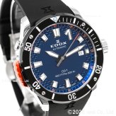 エドックス EDOX クロノオフショア1 ベゼルロック デイト オートマティック 腕時計 メンズ 自動巻き 80137-3NO-CABUN CHRONOFFSHORE-1