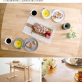ダイニング家具 ダイニングテーブル 単品 Clara 幅120cm ナチュラル 北欧 おしゃれ 高級感 モダン 天然木 棚付き 食卓テーブル 机 カフェテーブル パソコンデスク 作業台 シンプル ワークデスク