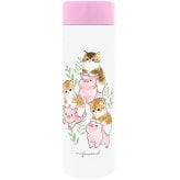 mofusand もふさんど ポケミニ ステンレス ボトル 150ml 水筒 定形外 送料無料 真空二重 保温 保冷 53-2084 とりとねこ ぶたとねこ おすし ネコ 猫 ねこ