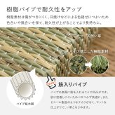 【9枚セット】 い草×樹脂素材 ハイブリッド 置き畳 綾瀬 約82×82×2.5cm 9枚入り 異素材 丈夫 半畳 縁なし フロア畳 ユニット畳 PP 滑り止め付き