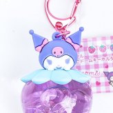 サンリオ クロミ カラフルいちごドームキーホルダー ピンク Sanrio