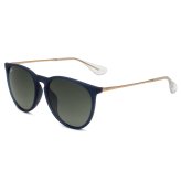 レイバン Ray-Ban サングラス エリカ ローブリッジフィット UVカット アイウェア ボストン ウェリントン 0RB4171F 681311 57 メンズ レディース ユニセックス ラバーブルー+グレーグラデーション 海外正規品