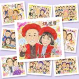 還暦のギフトに、お祝いの場を明るくする似顔絵です。修正無料で、納得しながら進められます。 還暦 似顔絵 ギフト 手描き 贈り物 プレゼント 名入れ 還暦 お祝い 記念 誕生日 おばあちゃん おじいちゃん 祖母 祖父 下書き確認 修正無料 名入れ 喜ばれる 似てる 実績多数 かわいい 長寿 還暦 傘寿 一生もの 白寿祝い 傘寿祝い 感謝の品 古希祝い 引っ越し オーダーメイド 色紙 喜寿祝い