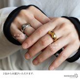 ステンレス 甲丸リング まるい ワイドリング ごつめ シンプル つやつや ゴールド シルバー 指輪 重厚感 太め 大きめ 存在感 メタル お洒落 鏡面 ラウンド プチプラ レディース 女性 金属アレルギー対応