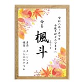 季節の花の命名書12種【送料無料/ギフトラッピング】お子さまの生まれた季節や花言葉に♪  オーダーメイド 記念日 出産祝い ベビー 誕生日 両親 シンプル 一生の宝物 内祝い お七夜 初節句 お宮参り 成長記録 記念写真 赤ちゃん ひまわり あじさい 紅葉 桜