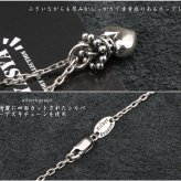 シルバー925 クラウン ハートネックレス 王冠 ペンダント 銀 クラウンネックレス 冠 アズキチェーン45cm プレゼント silver kyasya 父の日