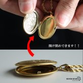 ステンレス ロケットペンダントネックレス フラワーネックレス ハワイアンネックレス ロープチェーン 50cm 60cm ゴールドネックレス 18KGP 開閉可能 写真入れ 大きめ 花 男女兼用 金属アレルギー対応
