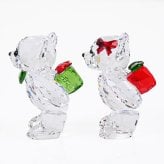 スワロフスキー SWAROVSKI クリスタルフィギュア Krisベア ホリデイ Holiday 5732107 インテリア オブジェ 置物 クリスマス 母の日 即日発送【スペシャルラッピング660円(別売り)】 成人祝い