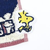 スヌーピー ミニタオル カメラ ピンク ハンカチ SNOOPY