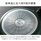 フライパン evercook GREEN エバークック グリーン 28cm IH ガス EGIFPL28GR ドウシシャ DOSHISHA PFAS フッ素 有害物質 フリー 不使用 安全 軽い 浅型 大きめ 鍋 おしゃれ かわいい くっつかない こびりつかない 焦げ付かない 長持ち 500日保証 調理器具 ギフト プレゼント