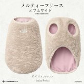 犬服 ドッグウェア 冬服 遠赤外線 温活 フリース LaLaRelax メルティーフリース オフホワイト 日本製 トンボ TOMBOW シニア犬 老犬 小型犬 中型犬 めぐりメンテナンス
