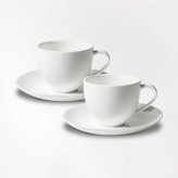 ペアアメリカンコーヒーカップ＆ソーサー 〈1890Y-CC07〉 柳宗理 ボーンチャイナシリーズ NIKKO 洋 食器 ペア碗皿 r8d 電子レンジ対応 食洗機対応