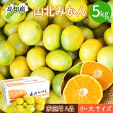 みかん 山北みかん くだもの畑 高知産 約5kg 蜜柑 温州みかん 露地みかん 5キロ 小玉 小粒 中玉 大玉 果物 旬 ミカン 家庭用 甘くておいしい 高知県産 産地直送 産直 農家さんの手詰めミカン やみつきになる山北みかん【送料無料】