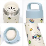 たまごっち ハンドル付き ステンレスボトル 500ml 水筒 ボトル 保温保冷 真空二重構造 魔法瓶 直飲み プチプチおみせっち たまごっちパラダイス  30周年デザイン