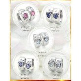 フープピアス K18YG PG WG pt900【0.06ct】オーバルカット オーバル ダイヤモンド フープピアス 誕生石 カラーストーン 3×4 ファンシーカット 人気 母の日 ギフト レディース メンズ フープ 誕生日 記念日 10周年 【送料無料】    LP-446B