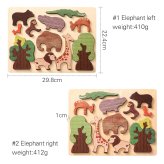 木製パズル 動物 型はめ 森のどうぶつ 知育おもちゃ 木製玩具 手先遊び はめ込み パズル 子供 形合わせ 指先トレーニング おうち遊び 男の子 女の子 誕生日 プレゼント ギフト