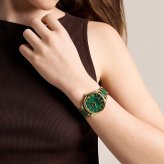 フォッシル FOSSIL 腕時計 レディース GILMORE デイト アナログ ステンレススチール＆グリーンセラミックウォッチ CE1138【2026 新作】