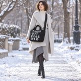 tsumori chisato CARRY ツモリチサトキャリー トート ショルダー 手持ち 斜め掛け ホログラムロゴ トートバッグ レディース 普段使い 使いやすい