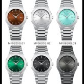 MINIFOCUS ミニフォーカス メンズ 男性用 腕時計 時計 日本製ムーヴメント 薄型 ビジネス 欧米 海外人気 ミリタリーマルチ クォーツ MF0620G