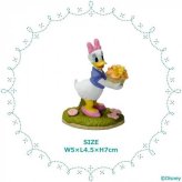 ディズニー オーナメント ミニ デイジー フィギュア 置き物 置物 雑貨 グッズ インテリア キャラクター デスク周り 玄関 飾り おしゃれ かわいい プレゼント ギフト 贈り物 セトクラフト