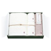 綿菱 菱つなぎ タオルセット  ／タオル 日用品・ヘルスケア お中元 御中元 ギフト 暑中 残暑 お盆 初盆 新盆 お供 御供 ギフト 2026 送料無料 ギフト プレゼント プチギフト 内祝い 快気祝い 出産祝い 結婚祝い 引出物 新築祝い お返し