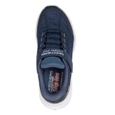 スケッチャーズ スリップインズ キッズ スニーカー コンツアーフォーム コージーフィット 男の子 女の子 SKECHERS 404200L ノーマル幅 ハンズフリー 手を使わず履ける 履きやすい 軽量 子供靴 ネイビー
