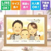 似顔絵 出産祝い プレゼント 名入れ 贈り物 手描き ギフト 出産 誕生 ベビー お祝い 新生児 両親 赤ちゃん 夫婦 家族 名入れ 下書き確認 修正無料 宝物 実績多数 一生もの 似てる 思い出 誕生 ベビー 赤ちゃん 長寿祝い 披露宴 白寿祝い 還暦祝い 初任給 色紙 メモリアル 卒寿祝い 感激 大量注文 サプライズ 百寿祝い お祝いの品 バレンタインデー