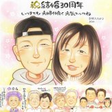 真珠婚のギフトに、似顔絵で幸せ体験しませんか。大切なお祝いにも安心してご注文いただけます。 似顔絵 結婚記念日 ギフト 贈り物 名入れ 手描き プレゼント 真珠婚 金婚式 銀婚式 夫婦 家族 両親 修正無料 名入れ 下書き確認 そっくり 宝物 親孝行 サプライズ 真珠婚 記念日 親孝行 感謝 結婚30周年 ハロウィン お祝いの品 イラスト オーダーメイド 初任給 喜ばれる 応援 カラフル