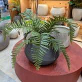観葉植物 造花 ジャイアントソードファーン 立性 BROWN 全高約91cm フェイクグリーン 高級 本物そっくり リアル おしゃれ インテリア 人工観葉植物 アーティフィシャルグリーン シダ ナチュラル オフィス 店舗 開店祝い 室内 リビング 玄関 風水 ボストンファーン