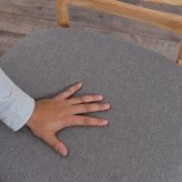 ダイニング家具 ダイニングチェア ロータイプ 木製 1脚 クッション 無垢材 チーク シンプル おしゃれ 北欧 ナチュラル テイスト インテリア 家具 レストラン カフェ