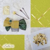 畳縁リボンの髪飾り 豪華フルセット 和装 ヘアアクセサリー 成人式 卒業式 袴 振袖 浴衣 七五三 着物 ヘッドドレス 大きめリボン 水引 金箔 ボールピン 和モダン 和洋折衷 レトロ ヘアアレンジ 髪留め 選べる3色 南天 梅 桜 プレゼント ギフト