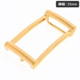 バックル バックルのみ メンズ ブラス100% ジョルジオスタメッラ アルチェ用 トップ式 幅3.5cm用 FBM P1 35 ゴールド 送別会 誕生日 お中元 結婚祝い 結婚式 高級 父の日 母の日 ホワイトデー