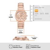 A|X アルマーニ エクスチェンジ ARMANI EXCHANGE 腕時計 レディース クロノグラフ SYNC ステンレス AX6035【2026 新作】