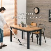 ダイニングコタツ 幅120cm 木目調 こたつ布団不要 布団レス 高さ調整 デザイン インテリア おしゃれ 速暖 ヒーター ダイニング アルクDK