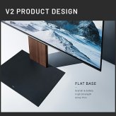 WALLインテリアテレビスタンドV2 ロータイプ 32~60v対応 壁寄せテレビ台 テレビボード TVスタンド 背面収納 コード収納 ホワイト 白 ブラック 黒 ウォールナット ブラウン 震度7耐震試験済み グッドデザイン賞受賞 テレビ台 新生活