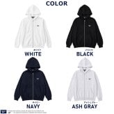 Reebok リーボック ジップパーカー レディース メンズ rm-6105 スウェットパーカー フルジップ 長袖 フーディー 裏起毛 暖かい ロゴ 刺繍 ビッグシルエット オーバーサイズ 羽織り スポーティ カジュアル M L LL 2026FW Karlas 別注