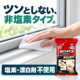 40枚入 カビトルデス 洗浄＆防カビシート ウェットタイプ 大判厚手 防カビ剤 消臭 除菌 カビ防止 お風呂掃除 浴室 掃除シート 拭き掃除 汚れ落とし