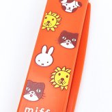 ミッフィー miffy コーム＆ミラー オレンジ カラフルサガラ 日本製