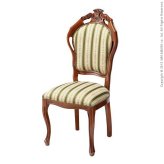 イタリア 家具 ヨーロピアン ヴェローナクラシック ダイニングチェア-グリーン 猫脚 椅子 ヨーロッパ家具 クラシック 輸入家具 アンティーク風 イタリア製 ブラウン おしゃれ 高級感 エレガント 木製 天然木 リモート テレワーク 在宅 新生活