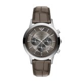 エンポリオアルマーニ EMPORIO ARMANI 腕時計 メンズ クロノグラフ レザー AR11821【2026 新作】
