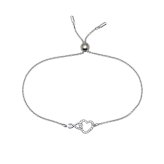 スワロフスキー SWAROVSKI Hyperbola ブレスレット 5524421  ホワイト レディース  インフィニティー ハート ジルコニア アクセサリー ジュエリー プレゼント【海外正規品】送料無料